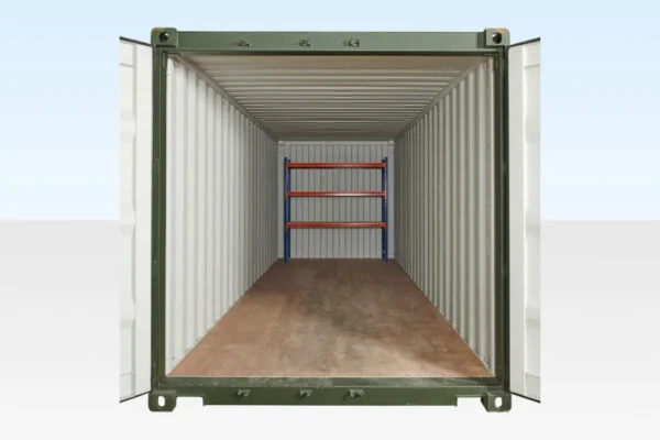 Adjustable, Heavy Duty Three Tier Racking For Rear Of Container-3